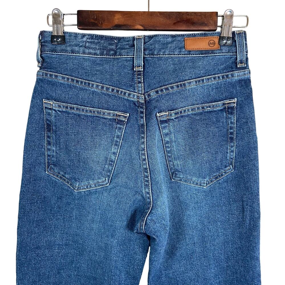 Adriano Goldschmied Women 25R Jeans Twisted Alexis‎ High Rise Straight Crop - Picture 6 of 15